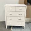 Picture of Argo Tallboy 5 Drawer Fully Assembled White Malaysian Made