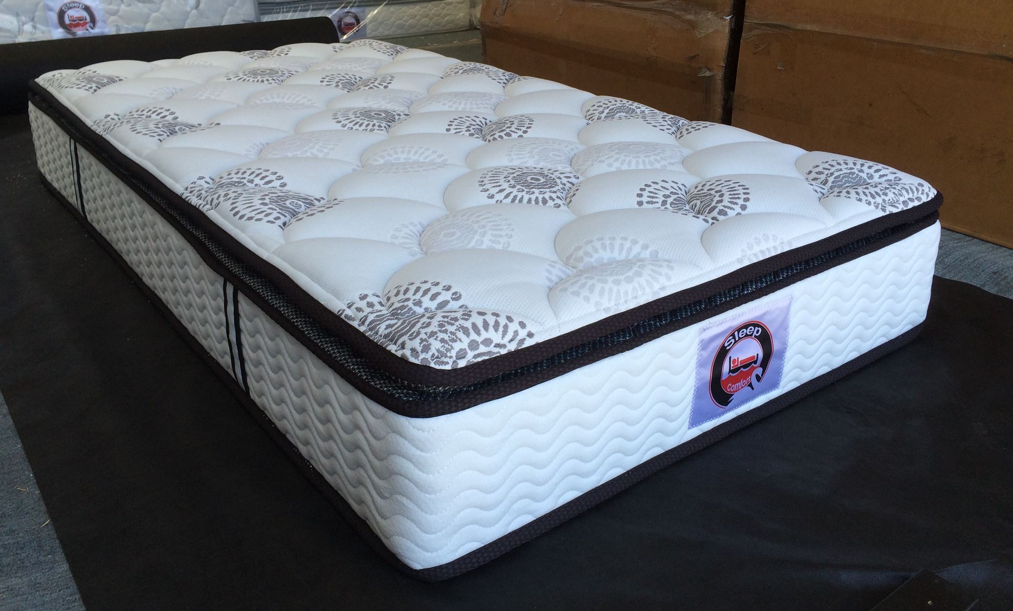 single bed pillow top mattress protector