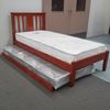 Picture of Grace Solid Hardwood Single Bed (Oak) | Made in Malaysia